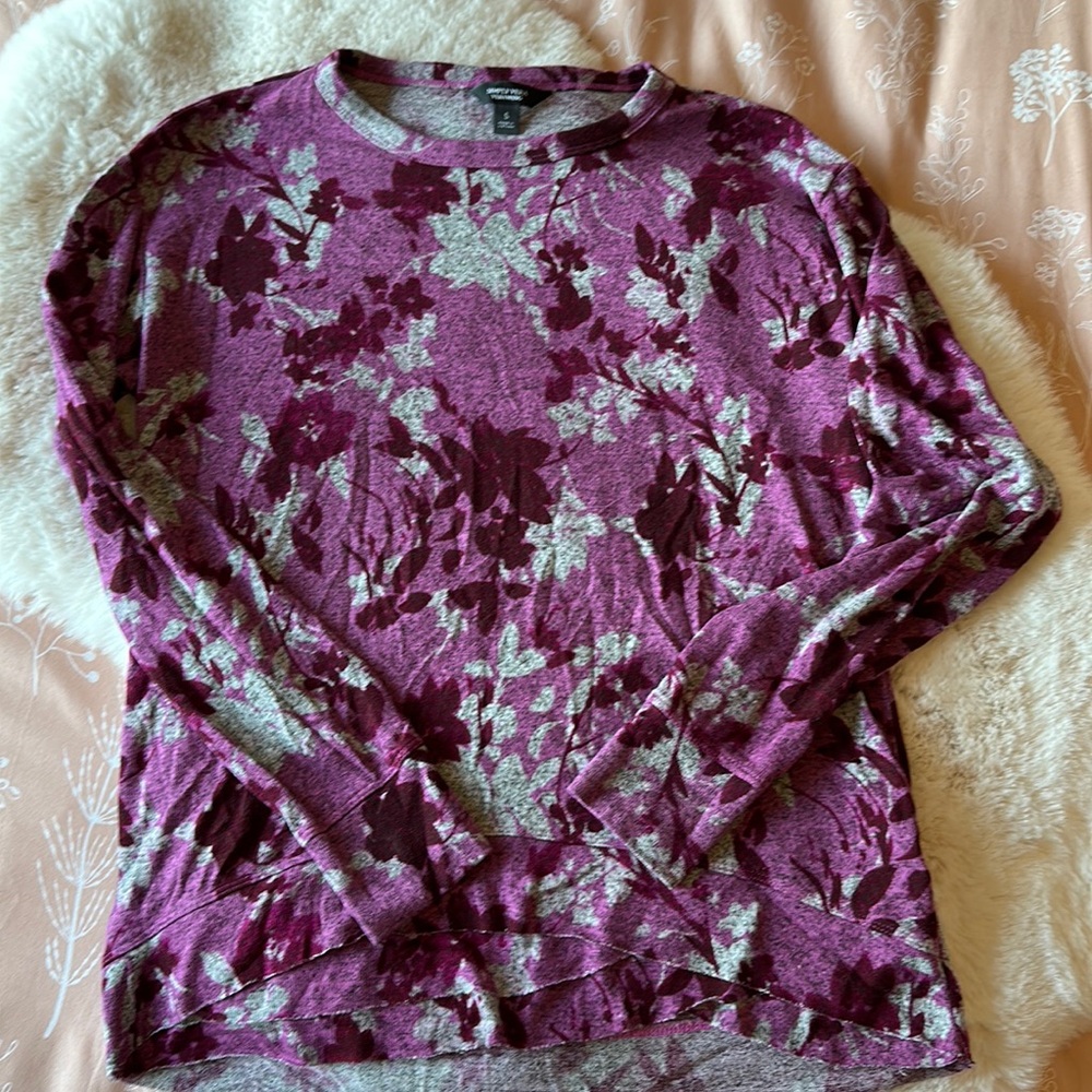 Lightweight knit LS tee